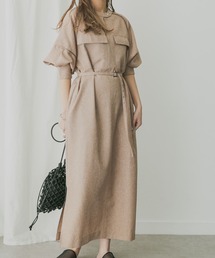 KBF+ | KBF+　リネンライクUTILITYワンピース(ワンピース)