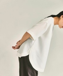 TODAYFUL（トゥデイフル）の「ハーフスリーブジョーゼットトップス（Tシャツ/カットソー・レディース）」