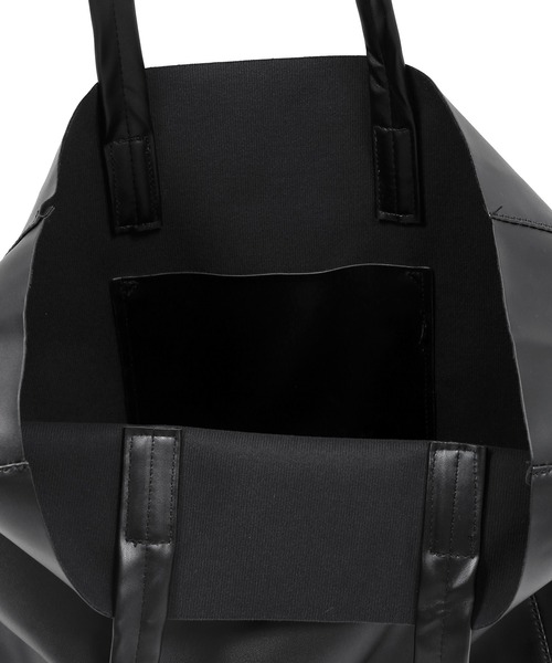 Figments（フィグメンツ）の「フェイクレザートートバッグ（トートバッグ・レディース・ブラック・FREE）」の5枚目の写真