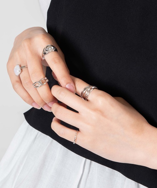 WEGO(ウィゴー)の「WEGO/【5点セット】セットリング(リング・レディース・その他11/その他3/その他1/その他2/その他4/その他5/その他6/その他7/その他8/その他10/その他9・FREE)」の3枚目の写真