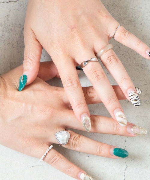 WEGO(ウィゴー)の「WEGO/【5点セット】セットリング(リング・レディース・その他11/その他3/その他1/その他2/その他4/その他5/その他6/その他7/その他8/その他10/その他9・FREE)」の4枚目の写真