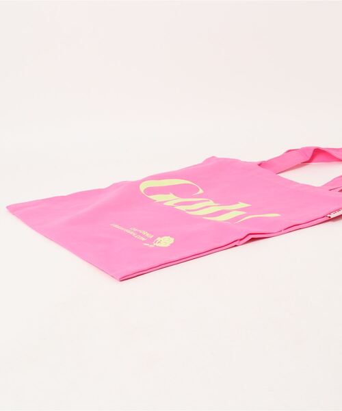 Oriens JOURNAL STANDARD（オリエンス ジャーナルスタンダード）の「【Lisa Says Gah × Oriens JOURNAL STANDARD】CLASSIC GAH TOTE（トートバッグ・レディース・ホワイト×ホワイト/ピンク・FREE）」の10枚目の写真