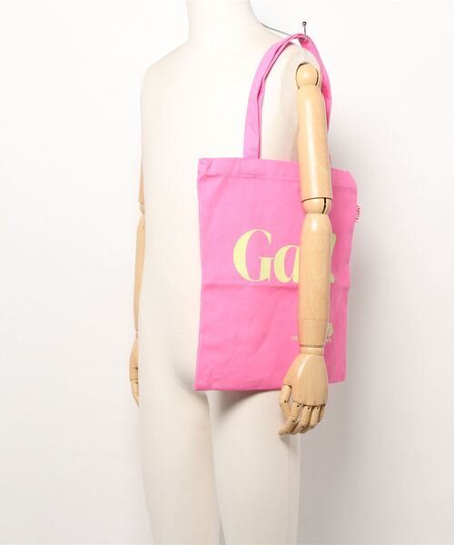 Oriens JOURNAL STANDARD（オリエンス ジャーナルスタンダード）の「【Lisa Says Gah × Oriens JOURNAL STANDARD】CLASSIC GAH TOTE（トートバッグ・レディース・ホワイト×ホワイト/ピンク・FREE）」の12枚目の写真