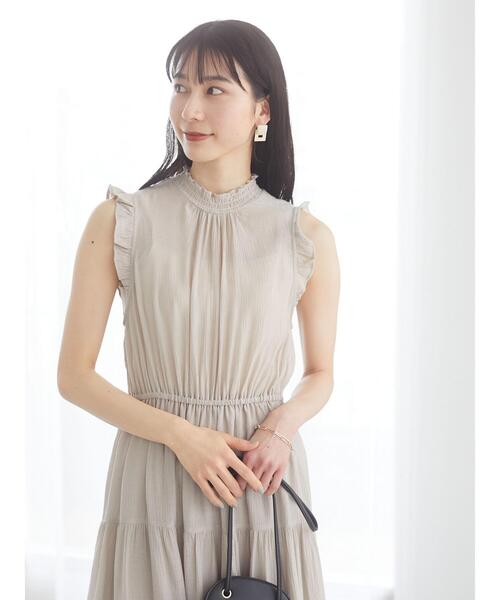 ELENCARE DUE（エレンカーレデュエ）の「・ELENCARE DUE　ヨウリュウティアードワンピ＊（ワンピース・レディース・ブラック/イエロー/グレイッシュベージュ/オレンジ・FREE）」の11枚目の写真