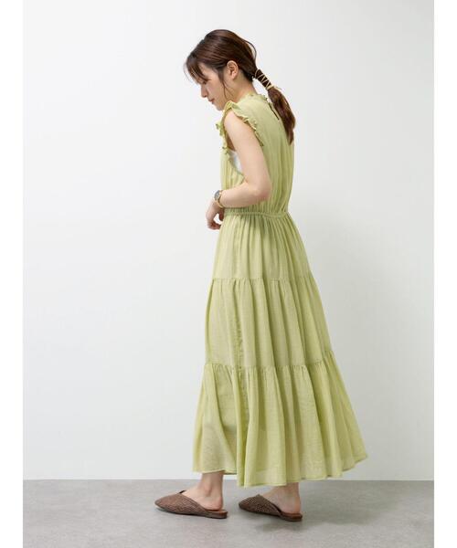 ELENCARE DUE（エレンカーレデュエ）の「・ELENCARE DUE　ヨウリュウティアードワンピ＊（ワンピース・レディース・ブラック/イエロー/グレイッシュベージュ/オレンジ・FREE）」の16枚目の写真