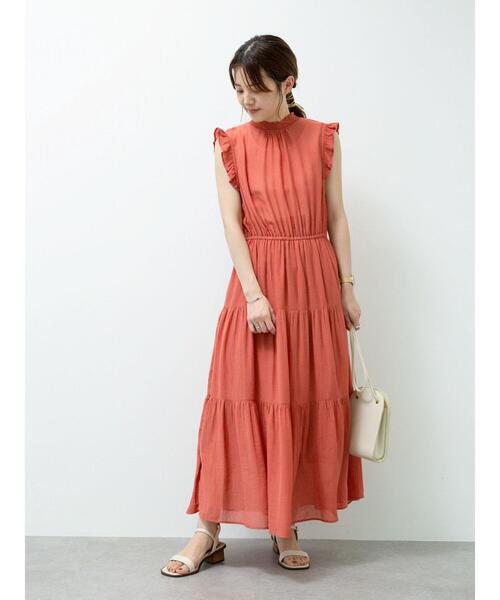 ELENCARE DUE（エレンカーレデュエ）の「・ELENCARE DUE　ヨウリュウティアードワンピ＊（ワンピース・レディース・ブラック/イエロー/グレイッシュベージュ/オレンジ・FREE）」の17枚目の写真