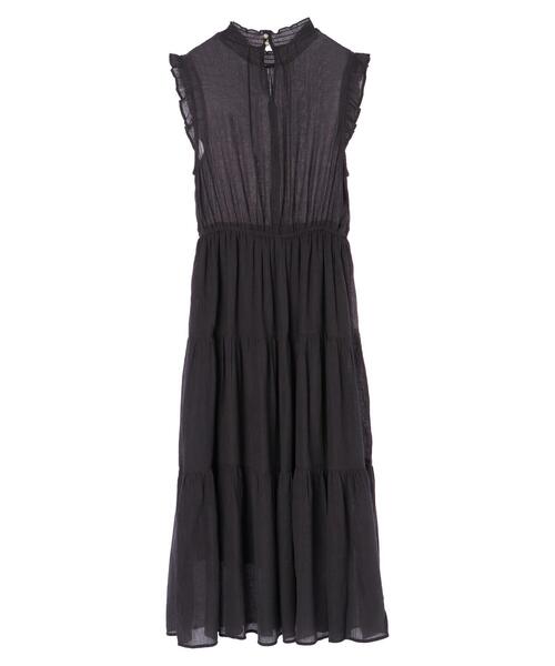 ELENCARE DUE（エレンカーレデュエ）の「・ELENCARE DUE　ヨウリュウティアードワンピ＊（ワンピース・レディース・ブラック/イエロー/グレイッシュベージュ/オレンジ・FREE）」の19枚目の写真