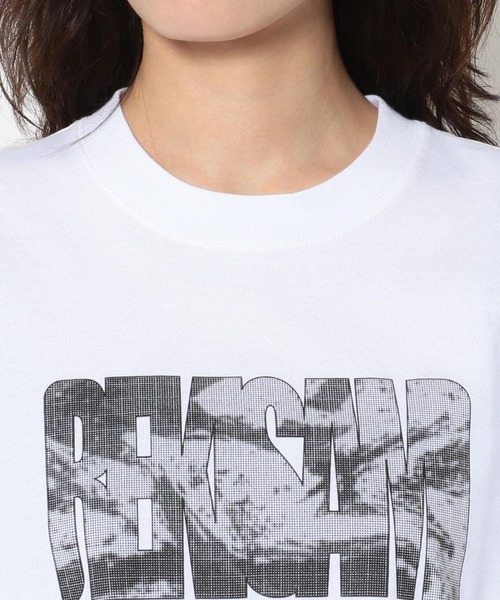 REKISAMI（レキサミ）の「REKISAMI（レキサミ）プリントTシャツ（Tシャツ/カットソー・レディース・ホワイト・1）」の9枚目の写真