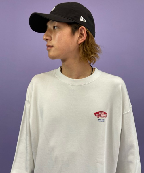 VANS（バンズ）の「VANS/バンズ　バックプリント ルーズシルエットスウェット 121K1040200（スウェット・メンズ・ブラック/ホワイト/ベージュ・XL/S/M/L）」の18枚目の写真