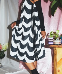 adidas（アディダス）の「adidas Marimekko TANK DRESS (BLACK/WHITE