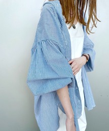 DouDou | ストライプシャツ(シャツ/ブラウス)