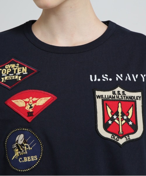 WEB＆DEPOT限定】トップガン ワッペン Tシャツ/ S/S CREW NECK