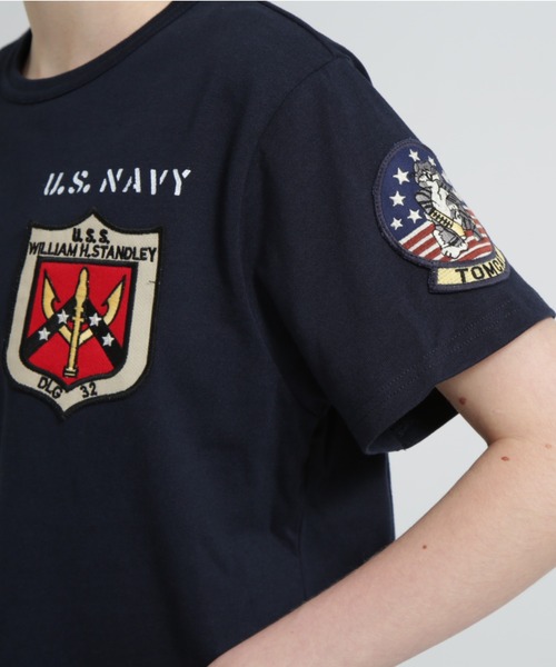 G'dup WEAR ネイビー ロゴシャツ XXL G'dup WEAR ネイビー ロゴシャツ