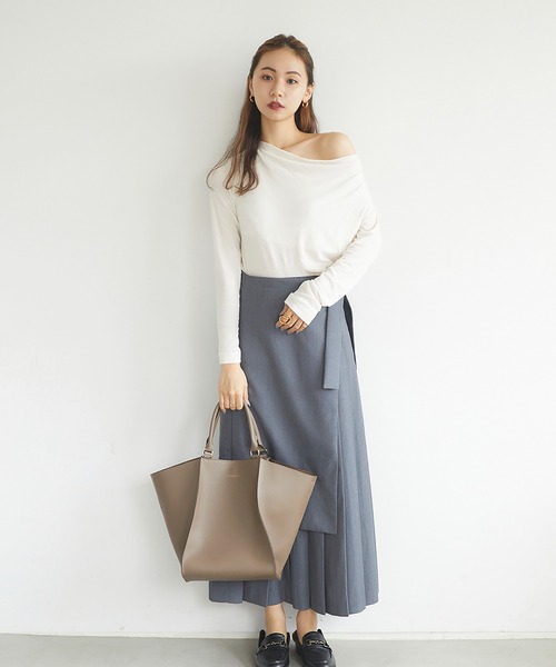 Tシャツ(長袖/七分) randeboo wave relax top RANDEBOO（ランデブー）の「Wave relax top（Tシャツ/カットソー