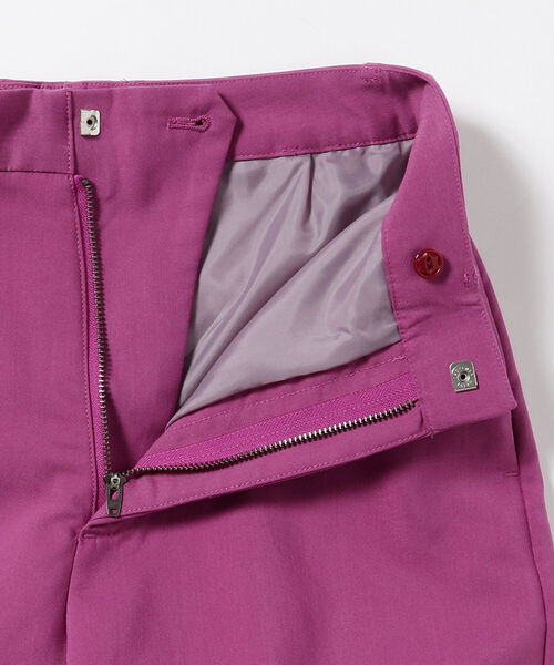 BEAMS BOY（ビームスボーイ）の「BEAMS BOY / ソリッド ワイド スラックス（その他パンツ・レディース・ラベンダー/ロイヤルブルー・1/0）」の8枚目の写真