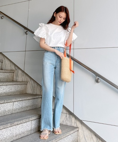 Vicente（ヴィセンテ）の「Rainbow cage shoulder bag（かごバッグ・レディース・ブラック/ピンク/オレンジ・FREE）」の9枚目の写真