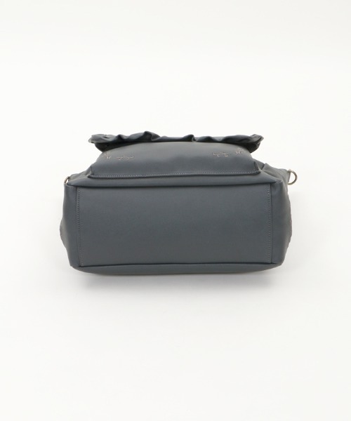 axes femme（アクシーズファム）の「縦型ポケット付きＡ４トート（トートバッグ・レディース・ベージュ/ネイビー/ピンク・MEDIUM）」の6枚目の写真