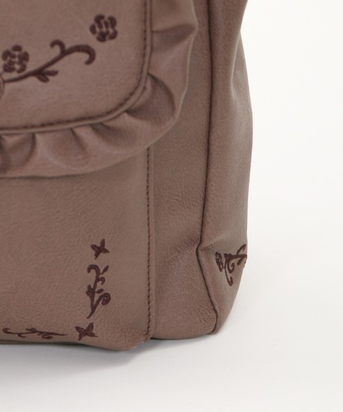 axes femme（アクシーズファム）の「縦型ポケット付きＡ４トート（トートバッグ・レディース・ベージュ/ネイビー/ピンク・MEDIUM）」の21枚目の写真