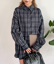 EPIMI E'PIMMY | 《Set up・ユニセックス対応》オーバーチェックシャツ(シャツ/ブラウス)