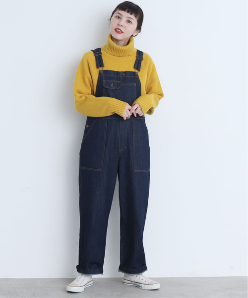 CHILD WOMAN(チャイルドウーマン)の「Extrafine merino wool 5GGタートルネックプルオーバー(ニット/セーター・レディース・パープル/ネイビー/ブラウン/レッド/ピンク/イエロー/グリーン/アイボリー/グリーン系その他/ピンク系その他/サックスブルー・FREE)」の20枚目の写真