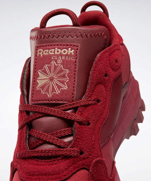 Reebok（リーボック）の「カーディB クラシックレザー / Cardi B Classic Leather（スニーカー・キッズ・ホワイト×ライトグレー/レッド系その他・23.0cm/23.5cm/24.0cm/22.5cm）」の13枚目の写真
