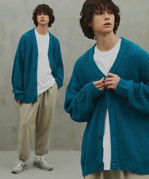Revo. | Revo. 畔編み 5G ボリュームニット ルーズカーディガン 21AW(カーディガン/ボレロ)