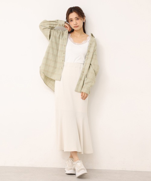 one after another NICE CLAUP(ワンアフターアナザーナイスクラップ)の「ゆるシルエットアソートシャツ(シャツ/ブラウス・レディース・グリーン系その他/ミント/ラベンダー/ブラウン系その他・FREE)」の6枚目の写真