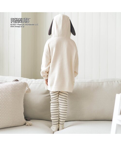 PEANUTS（ピーナッツ）の「WEB限定 PEANUTS モールニットパーカー（パーカー・キッズ・アイボリー・100/90/120/130）」の11枚目の写真