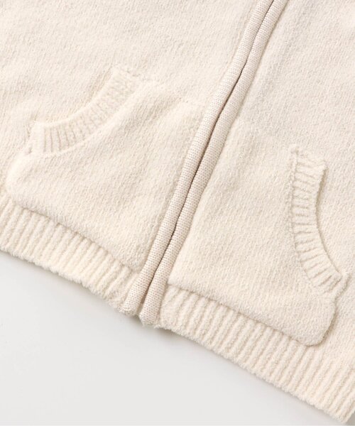 PEANUTS（ピーナッツ）の「WEB限定 PEANUTS モールニットパーカー（パーカー・キッズ・アイボリー・100/90/120/130）」の10枚目の写真