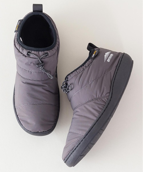 OUTDOOR PRODUCTS(アウトドアプロダクツ)の「【OUTDOOR PRODUCTS/アウトドアプロダクツ】ナイロンモックシューズ ユニセックス 防寒 中綿サンダル(その他シューズ・メンズ・カーキ/ブラック/ライトブラウン/ベージュ/チャコールグレー/ライトブルー・27cm/25cm/23cm/28cm/24cm/26cm)」の3枚目の写真