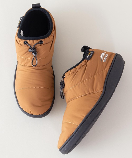 OUTDOOR PRODUCTS(アウトドアプロダクツ)の「【OUTDOOR PRODUCTS/アウトドアプロダクツ】ナイロンモックシューズ ユニセックス 防寒 中綿サンダル(その他シューズ・メンズ・カーキ/ブラック/ライトブラウン/ベージュ/チャコールグレー/ライトブルー・27cm/25cm/23cm/28cm/24cm/26cm)」の4枚目の写真