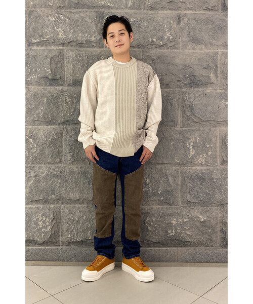 DIESEL（ディーゼル）の「メンズ Wソール スエード スニーカー（スニーカー・メンズ・キャメル/カーキ・41/43/44/42/40）」の12枚目の写真