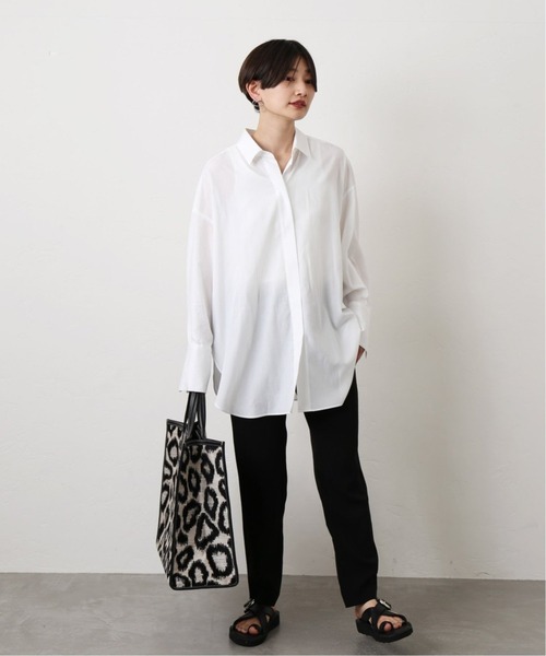 journal standard L'essage（ジャーナルスタンダードレサージュ）の「ダブルクロスジョガーパンツ◆（その他パンツ・レディース・ブラック/ブルー/ピンク系その他/グリーン・FREE）」の13枚目の写真