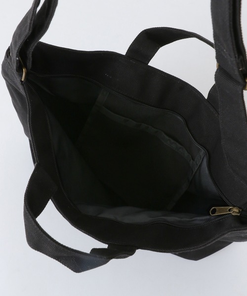 niko and...（ニコアンド）の「【BOKU HA TANOSII（ボクハタノシイ）】コラボ2WAYロゴトートバッグ（トートバッグ・メンズ・レッド/ホワイト/ブラック・FREE）」の9枚目の写真