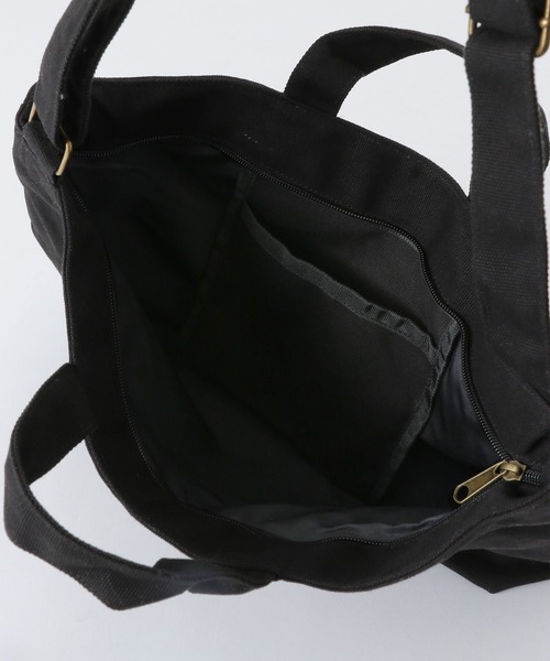 niko and...（ニコアンド）の「【BOKU HA TANOSII（ボクハタノシイ）】コラボ2WAYロゴトートバッグ（トートバッグ・メンズ・レッド/ホワイト/ブラック・FREE）」の5枚目の写真