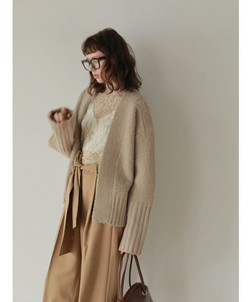 AMAIL（アマイル）の「Ethic bulky cardigan（カーディガン/ボレロ  