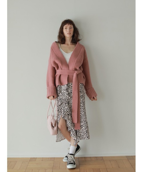 カーディガン AMAIL bulky knit cardigan AMAIL（アマイル）の「Ethic bulky cardigan（カーディガン/ボレロ