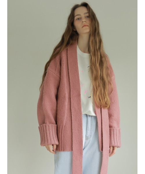 カーディガン AMAIL bulky knit cardigan アマイル BULKY KNIT CARDIGAN カーディガン - メルカリ