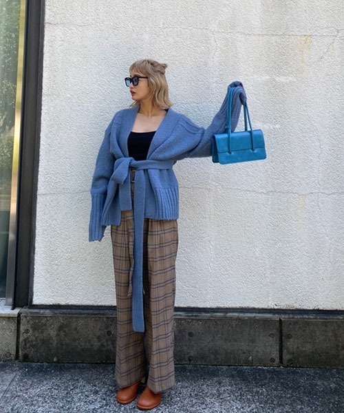カーディガン AMAIL bulky knit cardigan アマイル BULKY KNIT CARDIGAN カーディガン - メルカリ