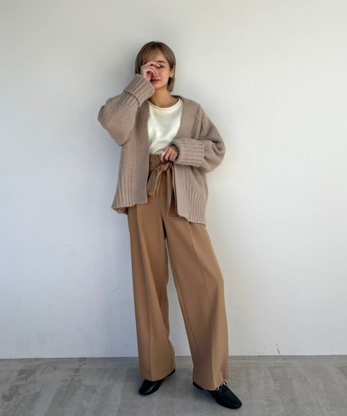 カーディガン AMAIL bulky knit cardigan アマイル BULKY KNIT CARDIGAN カーディガン - メルカリ