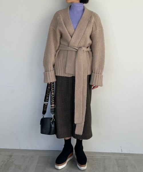 AMAIL（アマイル）の「Ethic bulky cardigan（カーディガン/ボレロ