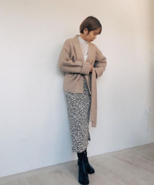 カーディガン AMAIL bulky knit cardigan AMAIL（アマイル）の「Ethic bulky cardigan（カーディガン/ボレロ