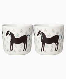 marimekko | Musta Tamm / COFFEE CUP 2DL 2 PCS(グラス/マグカップ/タンブラー)
