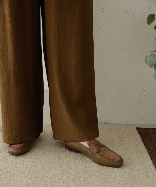 URBAN RESEARCH DOORS（アーバンリサーチドアーズ）の「ワッシャー加工イージーパンツ（その他パンツ・レディース・ネイビー/イエロー系その他・ONE）」の15枚目の写真