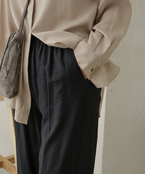 URBAN RESEARCH DOORS（アーバンリサーチドアーズ）の「ワッシャー加工イージーパンツ（その他パンツ・レディース・ネイビー/イエロー系その他・ONE）」の16枚目の写真