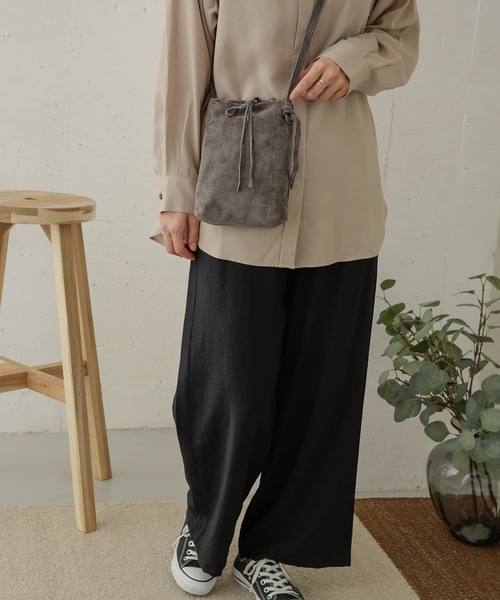 URBAN RESEARCH DOORS（アーバンリサーチドアーズ）の「ワッシャー加工イージーパンツ（その他パンツ・レディース・ネイビー/イエロー系その他・ONE）」の20枚目の写真