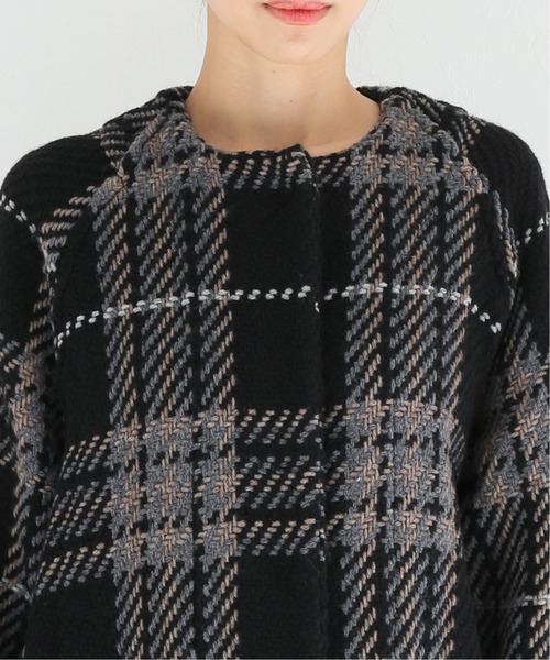 John branigan(ジョンブラニガン)の「■■■《別注》【john branigan/ジョンブラニガン】ノーカラーコート◆(ノーカラーコート・レディース・グレー/カーキ・FREE)」の6枚目の写真