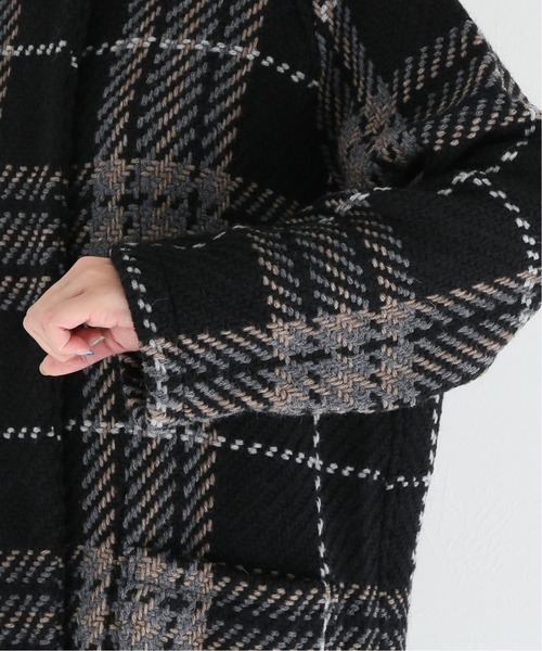 John branigan(ジョンブラニガン)の「■■■《別注》【john branigan/ジョンブラニガン】ノーカラーコート◆(ノーカラーコート・レディース・グレー/カーキ・FREE)」の16枚目の写真