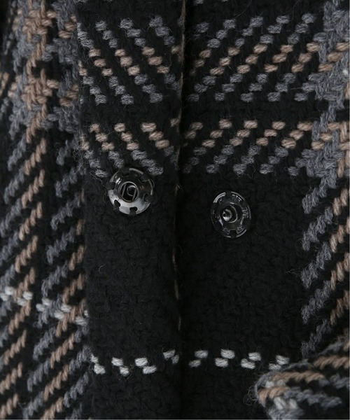 John branigan(ジョンブラニガン)の「■■■《別注》【john branigan/ジョンブラニガン】ノーカラーコート◆(ノーカラーコート・レディース・グレー/カーキ・FREE)」の11枚目の写真