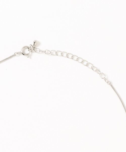 mystic（ミスティック）の「[eau un bijou] thin (necklace)（ネックレス・レディース・シルバー/ゴールド・ONE SIZE）」の4枚目の写真